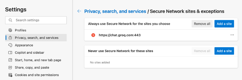 Featured image of post Edge VPN